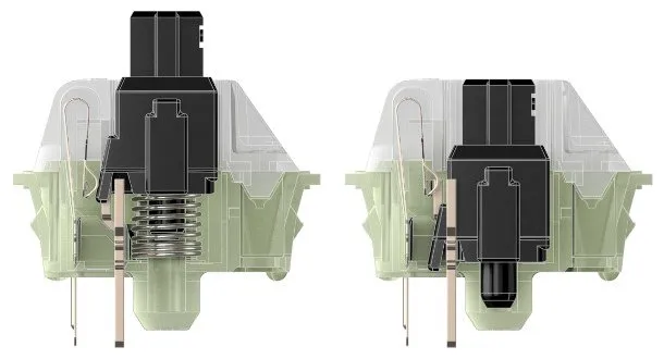 Cherry MX switch construction