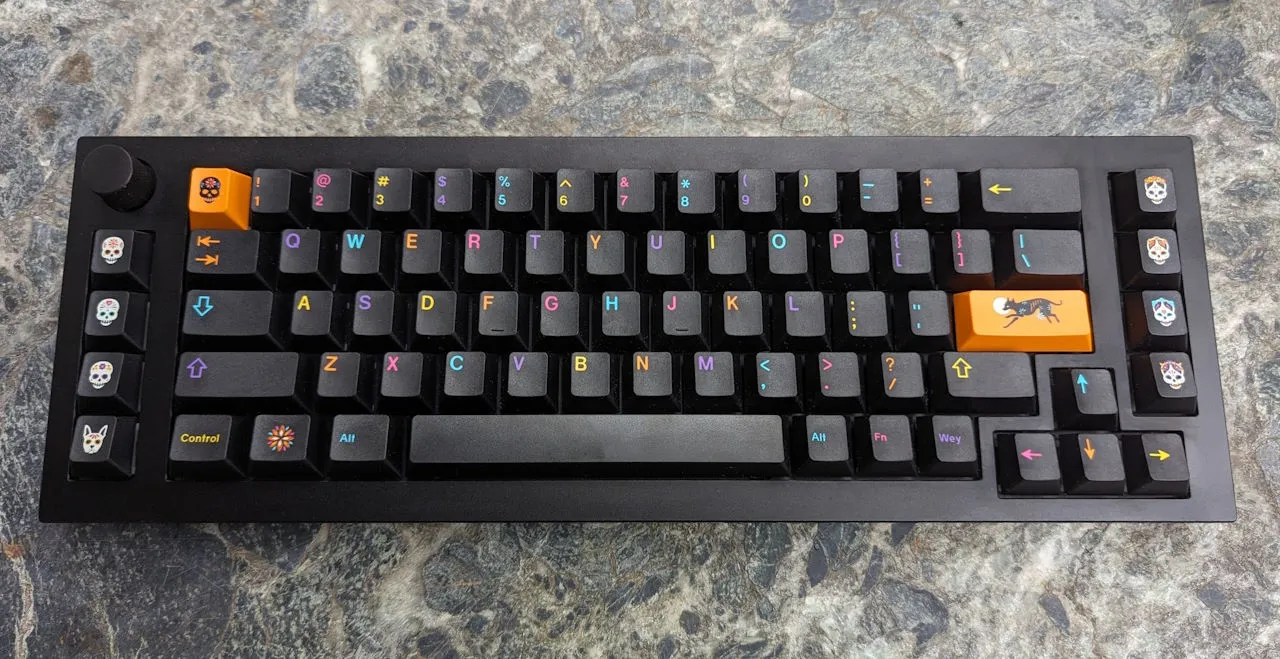 Keychron Q65, GMK Mictlán