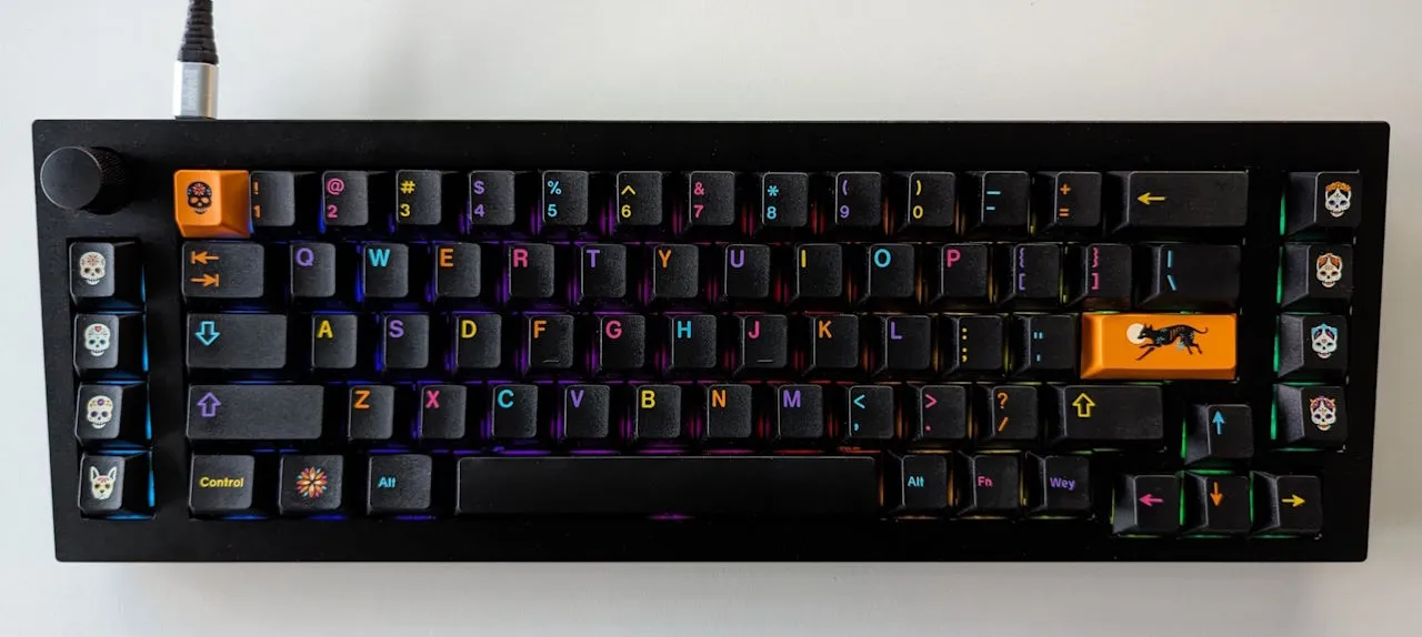 Keychron Q65, GMK Mictlán