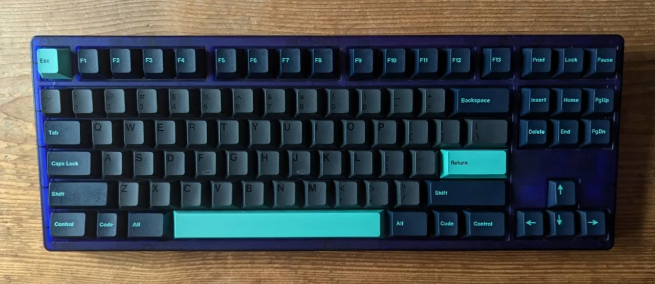 Tiger80 Lite + GMK Stealth x GMK Metropolis Midnight